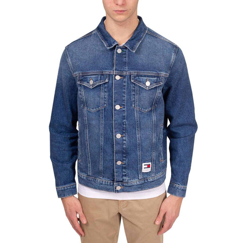 Tommy Hilfiger X073_DM0DM18242-_1BK jacket by Jag Couture London - New York, front view showing black fabric and design details