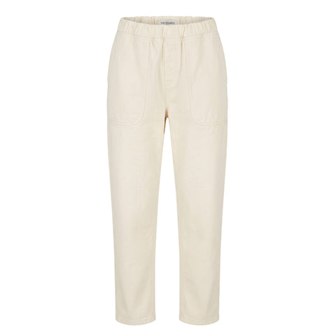 Trussardi Jeans in gardenia color with classic fit and stylish design, displayed by Jag Couture London - New York.