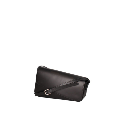 Roberta Rossi RR220722323FBG-NERO by Jag Couture London-New York, stylish black handbag with sleek design and gold hardware.