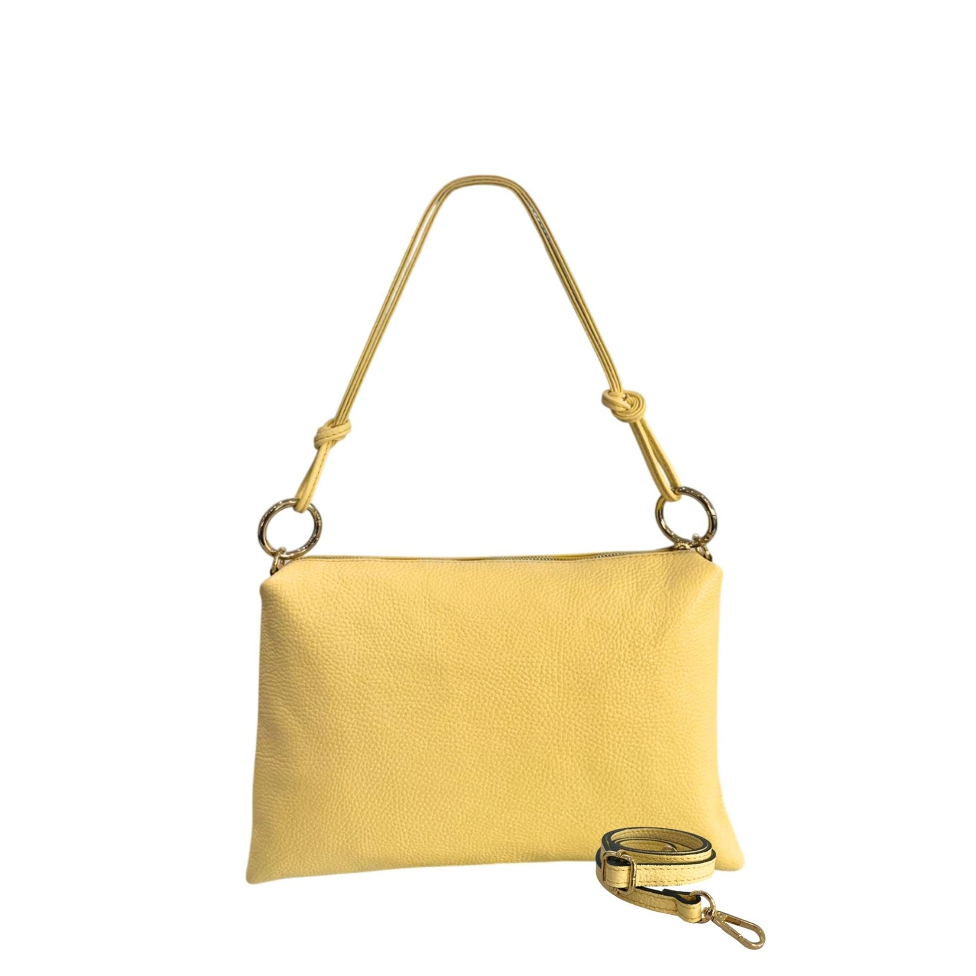 Bright yellow Baldinini Trend AL3138 Lucca shoes by Jag Couture London New York, displayed on a clean background.