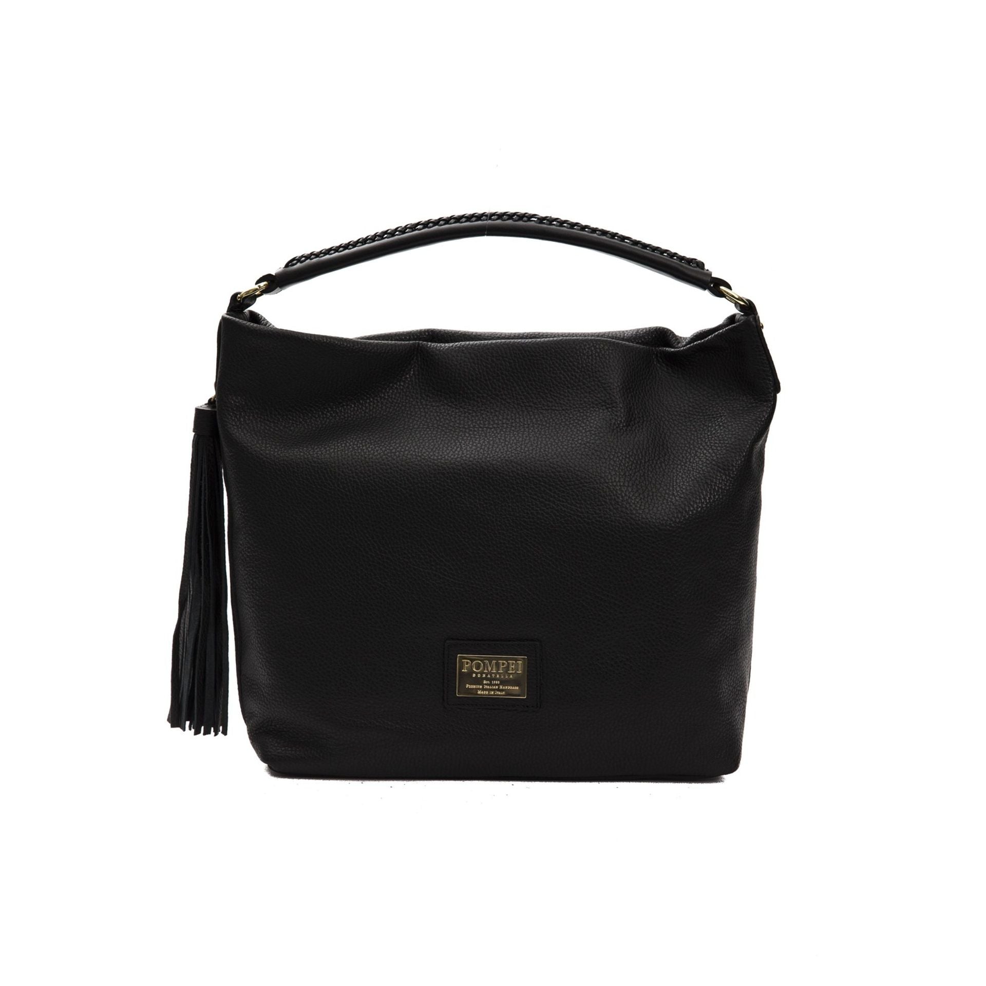 Black Pompei Donatella FA6031RACHELE by Jag Couture London featuring sleek leather design and stylish detailing.