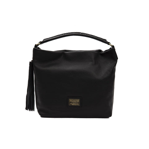 Black Pompei Donatella FA6031RACHELE by Jag Couture London featuring sleek leather design and stylish detailing.