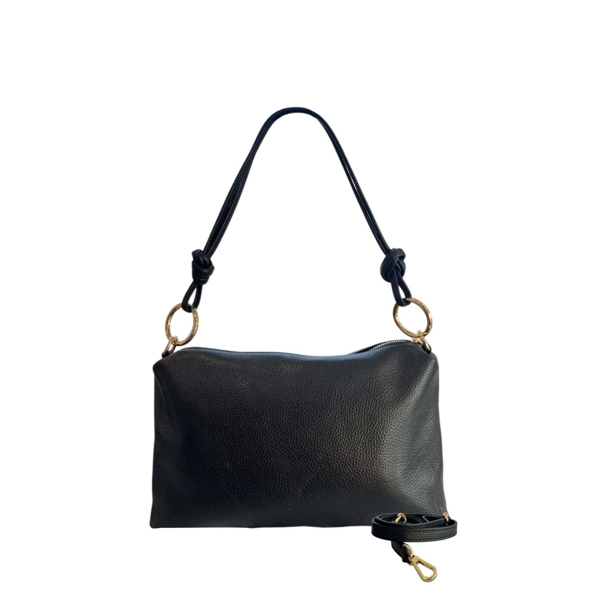 Black Baldinini Trend AL3138_LUCCA shoe by Jag Couture London - New York, featuring sleek design and stylish leather finish.