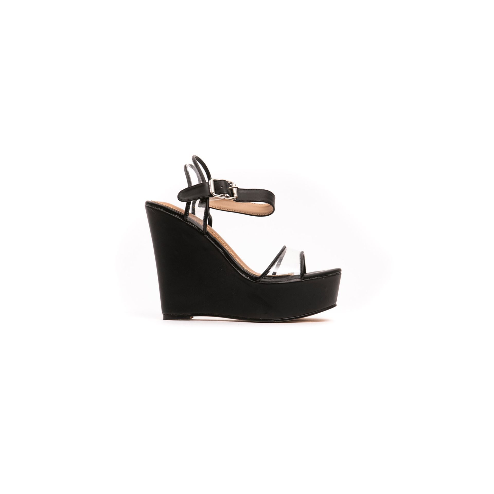 Jag Couture London-Péché Originel PECP9A400 NeroBlack shoe with sleek black leather and stylish design.