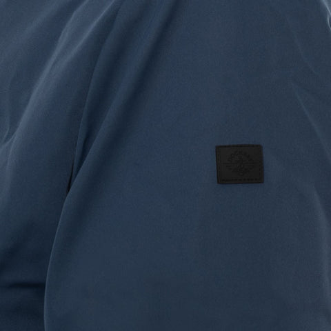 Dockers X073_A45020000-_000 men's casual pants by Jag Couture London - New York, shown in dark navy fabric detail.