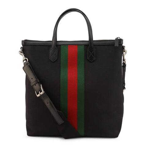 Gucci 619751_KWT7N_1060_S luxury handbag by Jag Couture London New York, featuring black leather and gold hardware details.