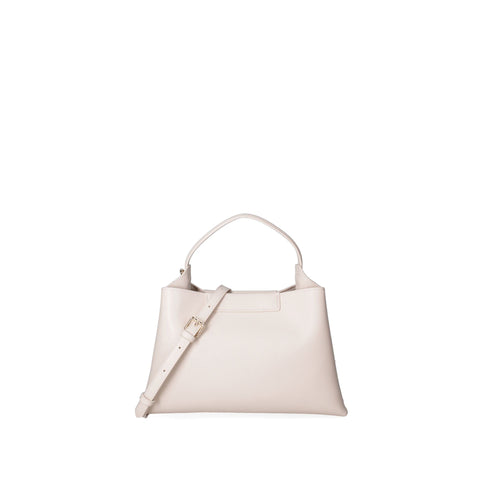Viola Castellani VC220722723FBG-Latte handbag by Jag Couture London - New York, featuring soft latte-colored leather and elegant design.