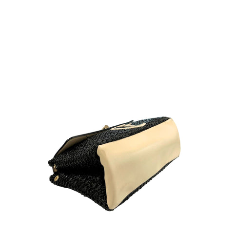 Black Cristinaeffe CF22703 handbag by Jag Couture London - New York, featuring sleek leather and elegant design.