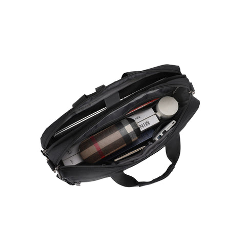 Aoking SM3050-BLACK by Jag Couture London - New York, showcasing a sleek black fashion accessory with detailed design.