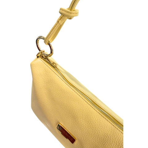 Yellow Baldinini Trend AL3138 Lucca sandal with sleek design and open toe, featuring a stylish strap across the front.