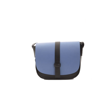 Pompei Donatella VN181ADELE_AvioNero handbag by Jag Couture London New York, black leather with gold accents, stylish and elegant.