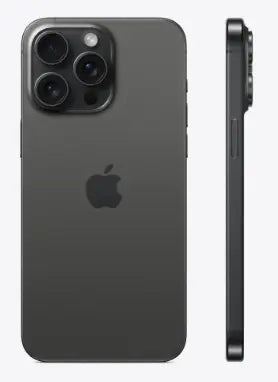 iPhone 15 Pro Max, 512Gb - Black Titanium Jag Couture London - New York