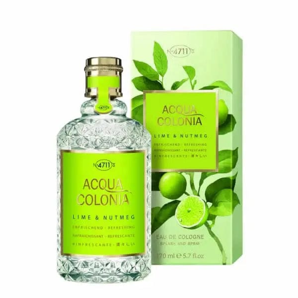 Jag Couture London 4711 Acqua Colonia Lime And Nutmeg Eau De Cologne Spray 170ml