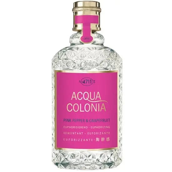 Jag Couture London 4711 Acqua Colonia Pink Pepper And Grapefruit Eau De Cologne Spray 170ml