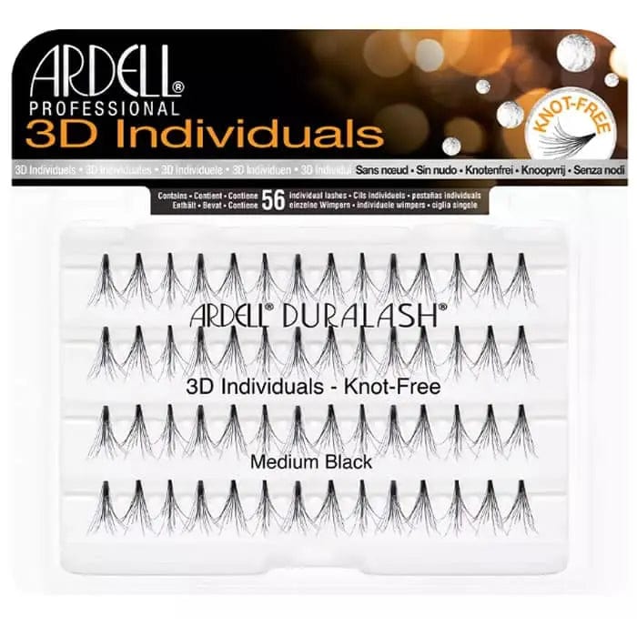 Jag Couture London Ardell Individual 3D Position False Eyelashes Medium Black