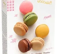 Jag Couture London Assortment Of 12 Macarons In Gift Box - Almond & Vanilla, Pistachio, Chocolate, Strawberry, Lemon And Coffee - Vat Free