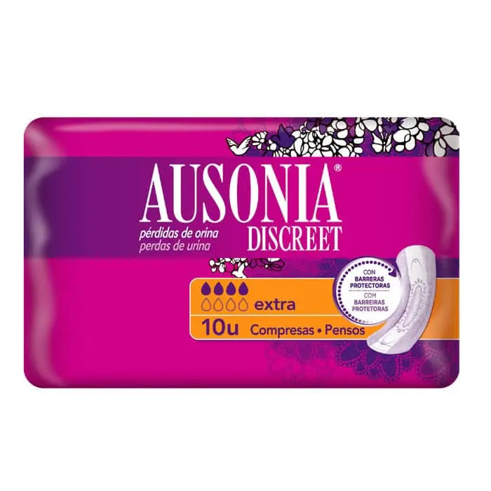 Jag Couture London Ausonia Discreet Extra Sanitary Towels 10 Units