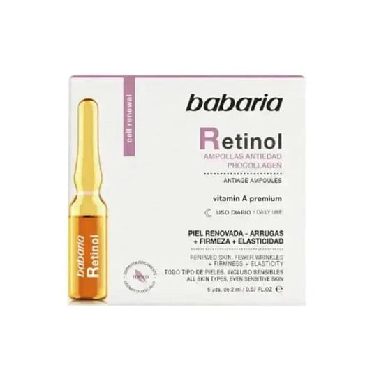 Jag Couture London Babaria Retinol Anti-Aging Ampoules 5x2ml