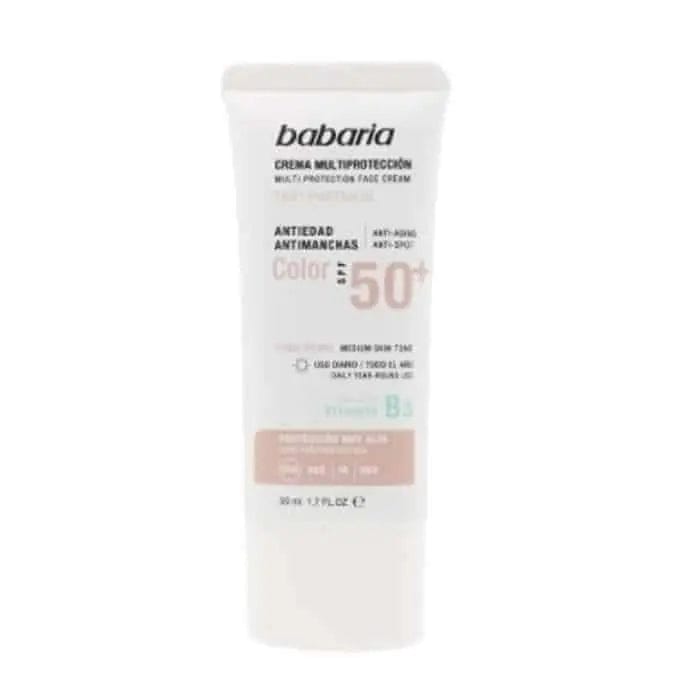 Jag Couture London Babaria Solar Multiprotection Anti-SPot Cream Color Spf50 50ml