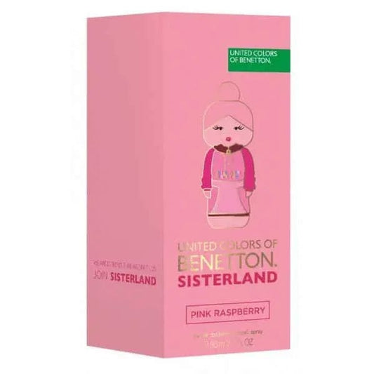 Jag Couture London Benetton Sisterland Pink Raspberry Eau De Toilette Spray 80ml