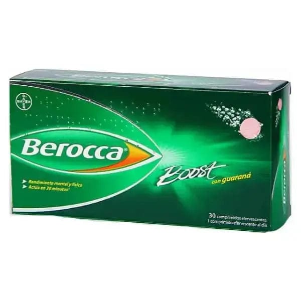 Jag Couture London Berocca Boost 30 Effervescent Tablets Guarana