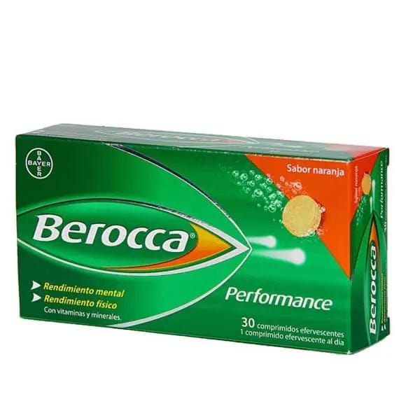 Jag Couture London Berocca Performance 30 Effervescent Tablets Orange