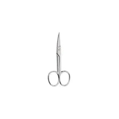 Jag Couture London Beter Chrome Plated Curved Manicure Scissors 9cm