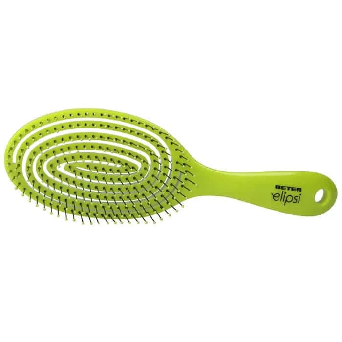 Jag Couture London Beter Elipsi Detangling Fexible Brush Large Green