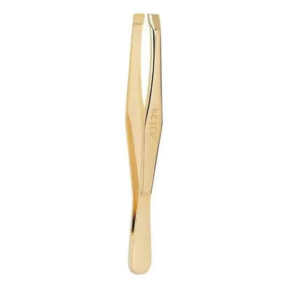 Jag Couture London Beter Gilded Straight Tip Tweezers