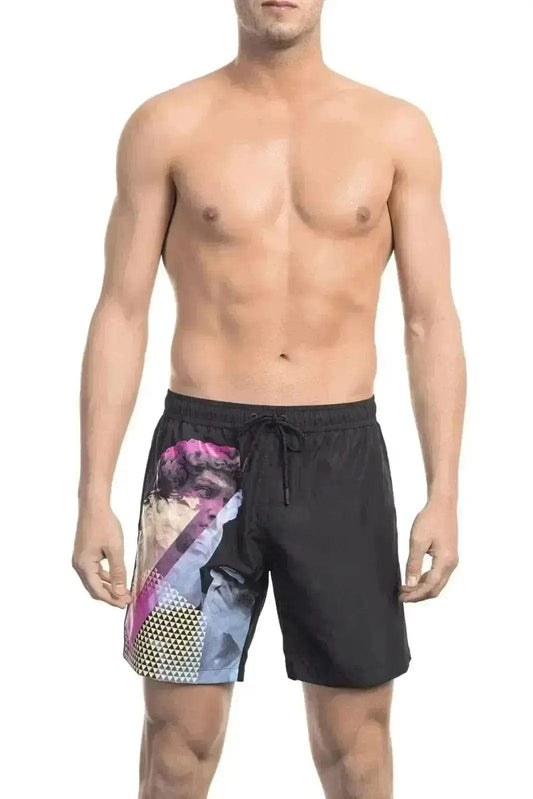 Jag Couture London Bikkembergs Beachwear - BKK1MBM14 - Black