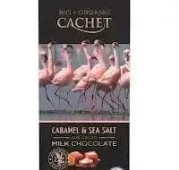 Jag Couture London Cachet Organic 40% Milk Chocolate Bar With Caramel And Sea Salt