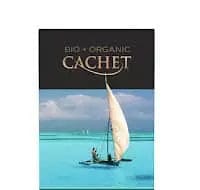 Jag Couture London Cachet Organic 72% Extra Dark Chocolate Bar With Sea Salt