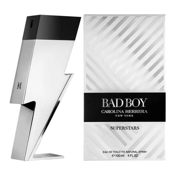 Jag Couture London Carolina Herrera Bad Boy Superstars Eau De Toilette Spray 100ml Limited Edition