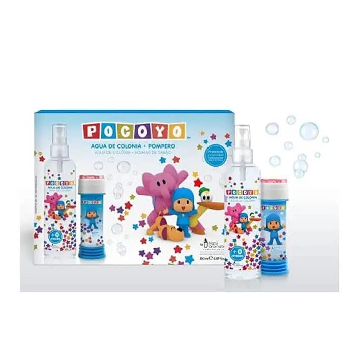 Jag Couture London Cartoon Pocoyo Eau De Cologne + Soap Bubbles