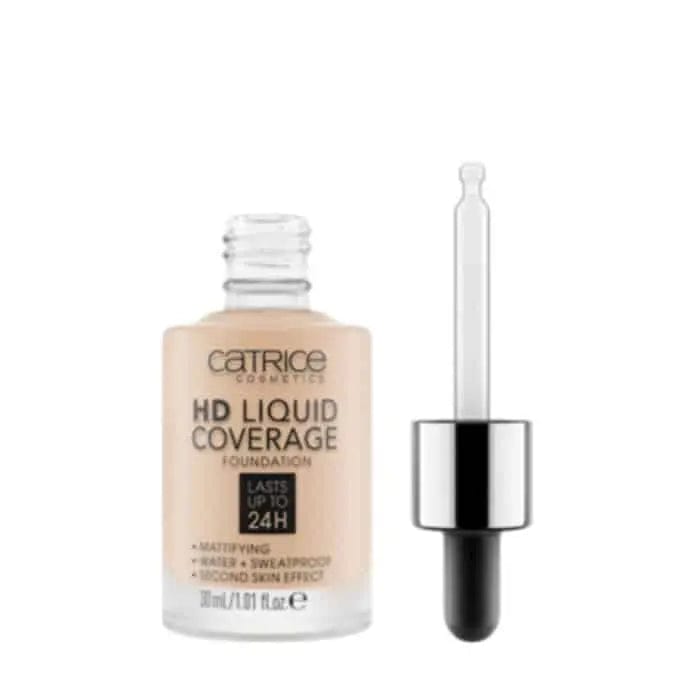 Jag Couture London Catrice Hd Liquid Coverage Foundation Lasts Up Tp 24h 010 Light Beige 30ml