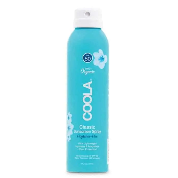 Jag Couture London Coola Classic Body Organic Sunscreen Spray Spf50 Fragrance Free 177ml