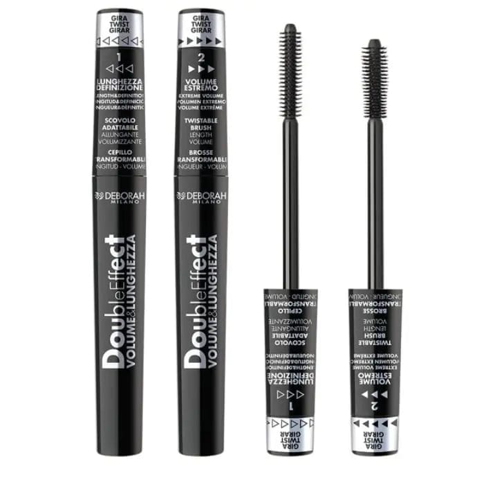 Jag Couture London Deborah Milano Double Effect Mascara Black