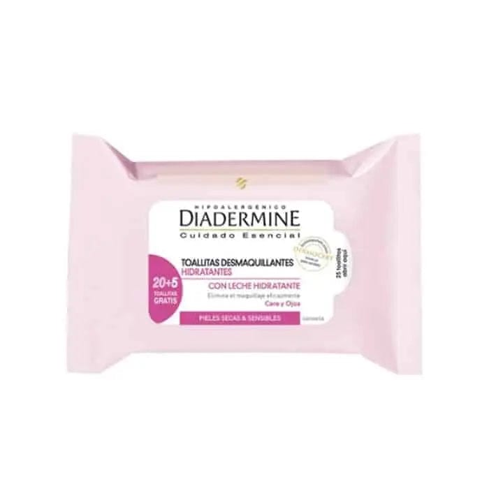 Jag Couture London Diadermine Moisturizing Makeup Remover Wipes 25 Units