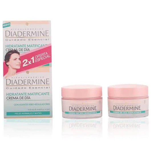 Jag Couture London Diadermine Moisturizing Mattifying Day Cream 50ml Set 2 Pieces