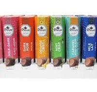 Jag Couture London Display Of Assorted Chocolate Pastilles In Tube - 6 Of Each Flavour