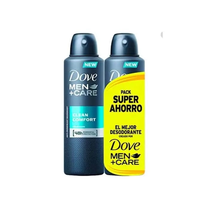 Jag Couture London Dove Men Clean Comfort Deodorant Spray 2x200ml