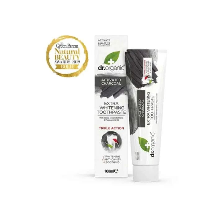 Jag Couture London Dr. Organic Charcoal Toothpaste 100ml