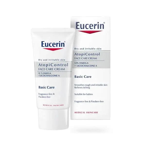 Jag Couture London Eucerin Atopicontrol Face Care Cream Dry and Irritated Skin 50ml