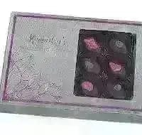 Jag Couture London Fashion 12 Handmade English Rose And Violet Creams In A Beautiful Window Gift Box