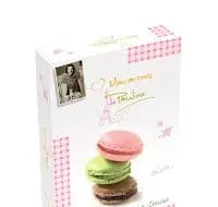 Jag Couture London Fashion Assortment Of 6 Macarons In Gift Box - Pistachio, Chocolate And Strawberry - Vat Free