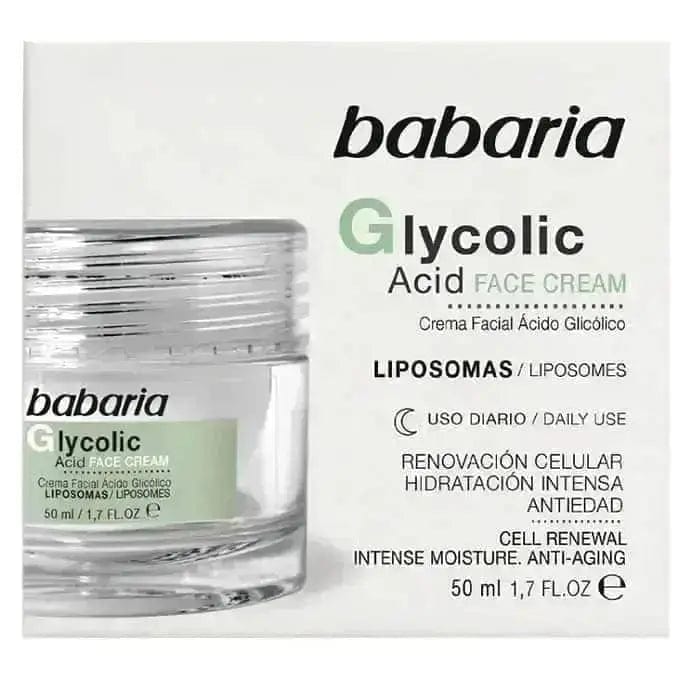 Jag Couture London Fashion Babaria Glycolic Acid Face Cream Cell Renewal 50ml