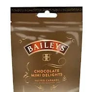 Jag Couture London Fashion Baileys Salted Caramel Milk Chocolate Mini Delights In Pouch