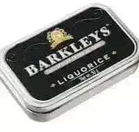 Jag Couture London Fashion Barkleys Classic Liquorice Mints In Luxury Tin