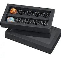 Jag Couture London Fashion Black Buffer Box With 10 Vac Tray And Sleeve For The Visser Picasso Range