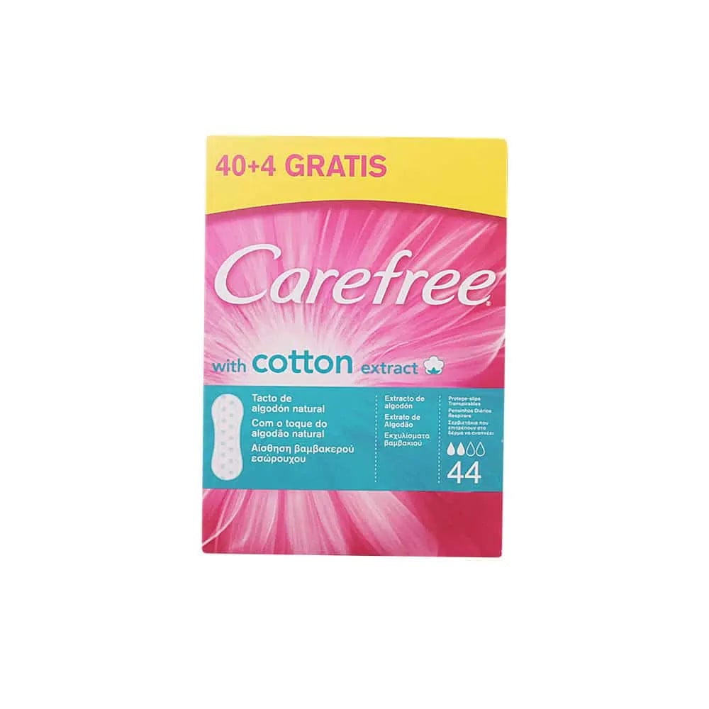 Jag Couture London Fashion Carefree With Cotton Extract Pantyliners 44 Units